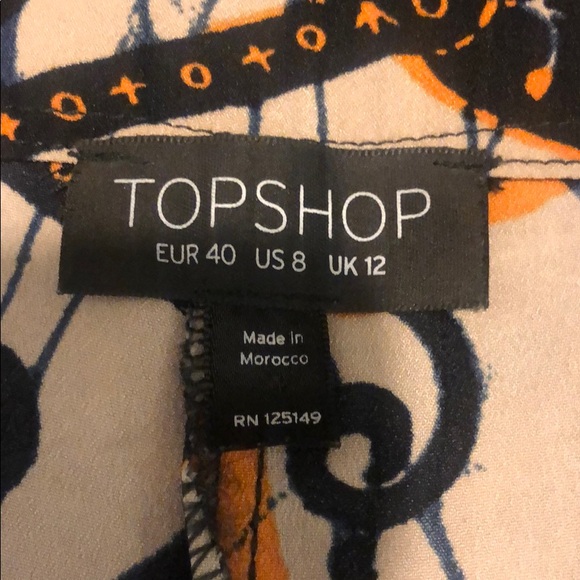 🧡TOPSHOP/ Batik Print Dolphin Short🧡 - Picture 6 of 6